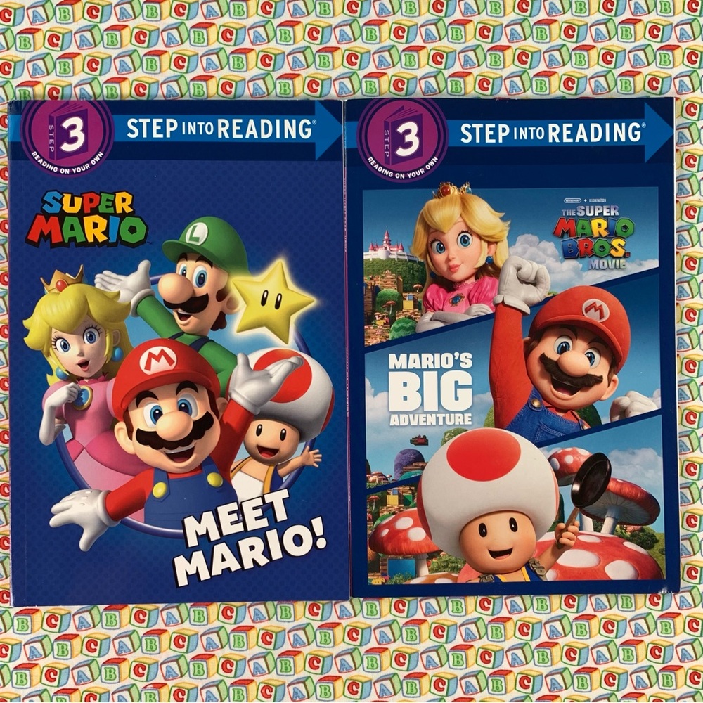 Nintendo Super Mario Reading Adventure Set.